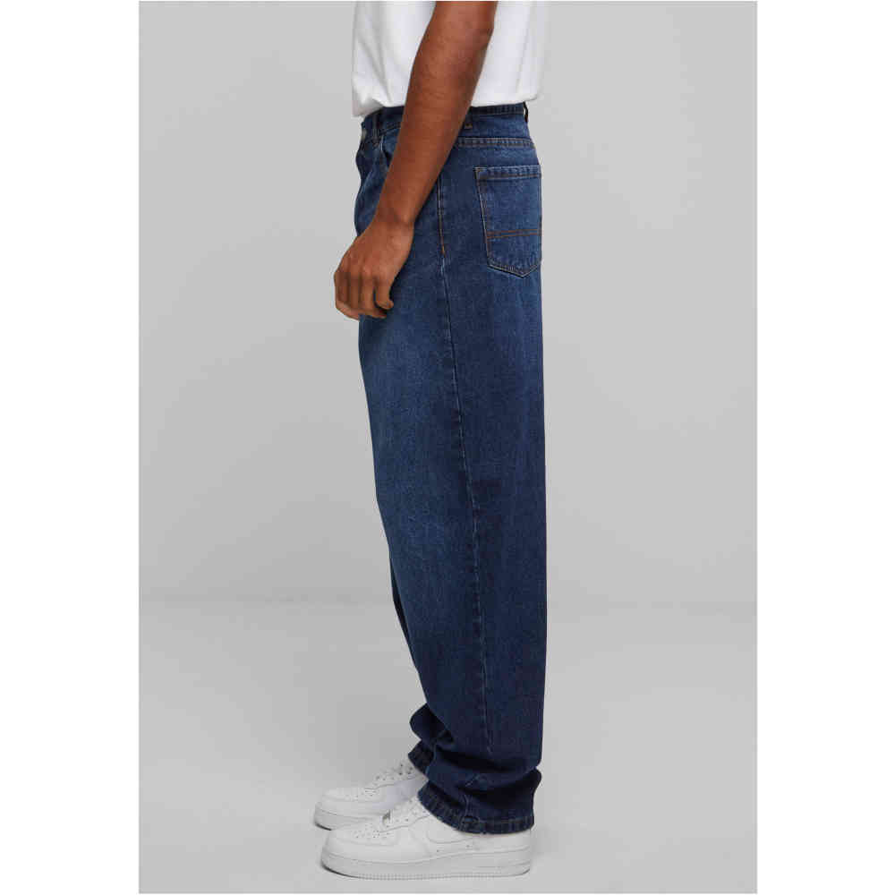 Urban Classics - Heavy Ounce Baggy Fit Jeans Wijde broek - Donkerblauw